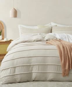 Funda de Edredón King Size en Beige de Oli Anderson - Funda