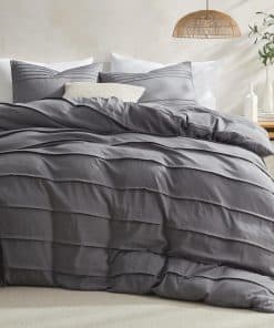 Juego de Funda de Edredón King Size Gris Oli Anderson -