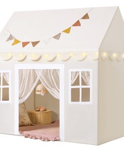 Casa de Juego Tiny Land con Colchoneta Acolchada y Luces