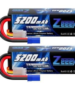 Batería Lipo Zeee 4S 5200mAh 14.8V 120C con Estuche Rígido