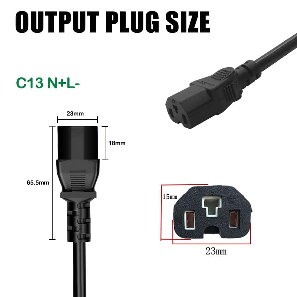 Cargador de Batería de Ácido de Plomo 72V 3A 82.8V con - Imagen 4