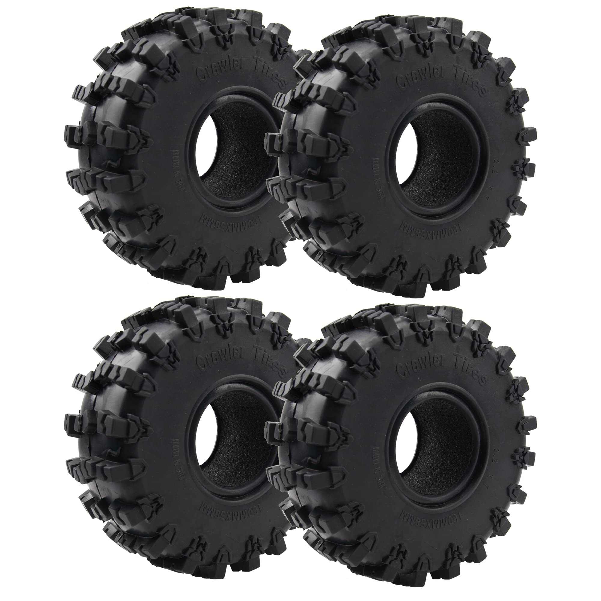 4Pcs ShareGoo Neumáticos de Barro para Crawler de 2.2"