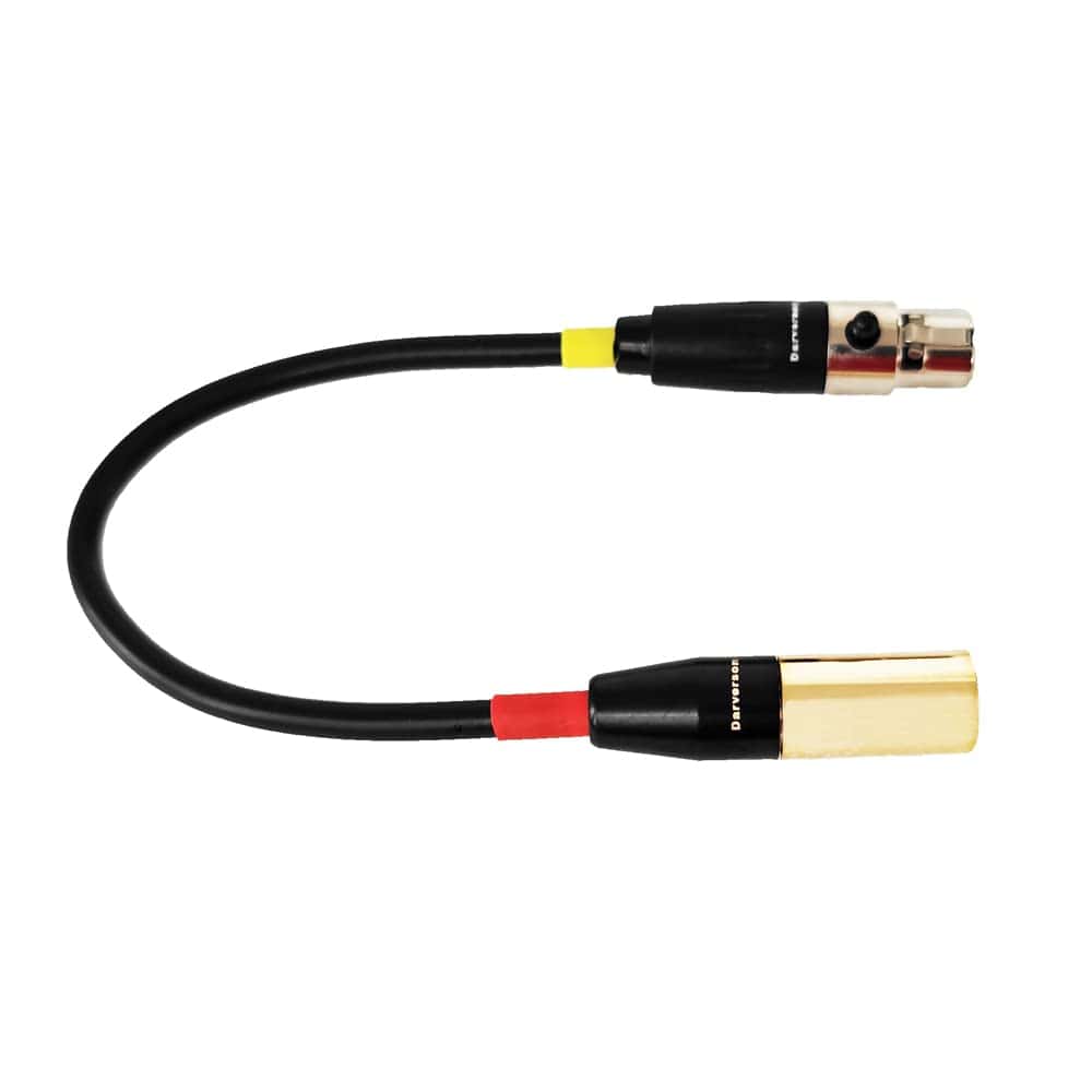 Cable mini XLR de 4 pines a 3 pines Darverson TA4F para - Imagen 4