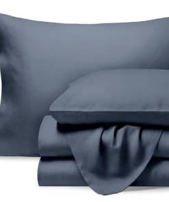 Juego de sábanas split king Bare Home - Juego -Índigo