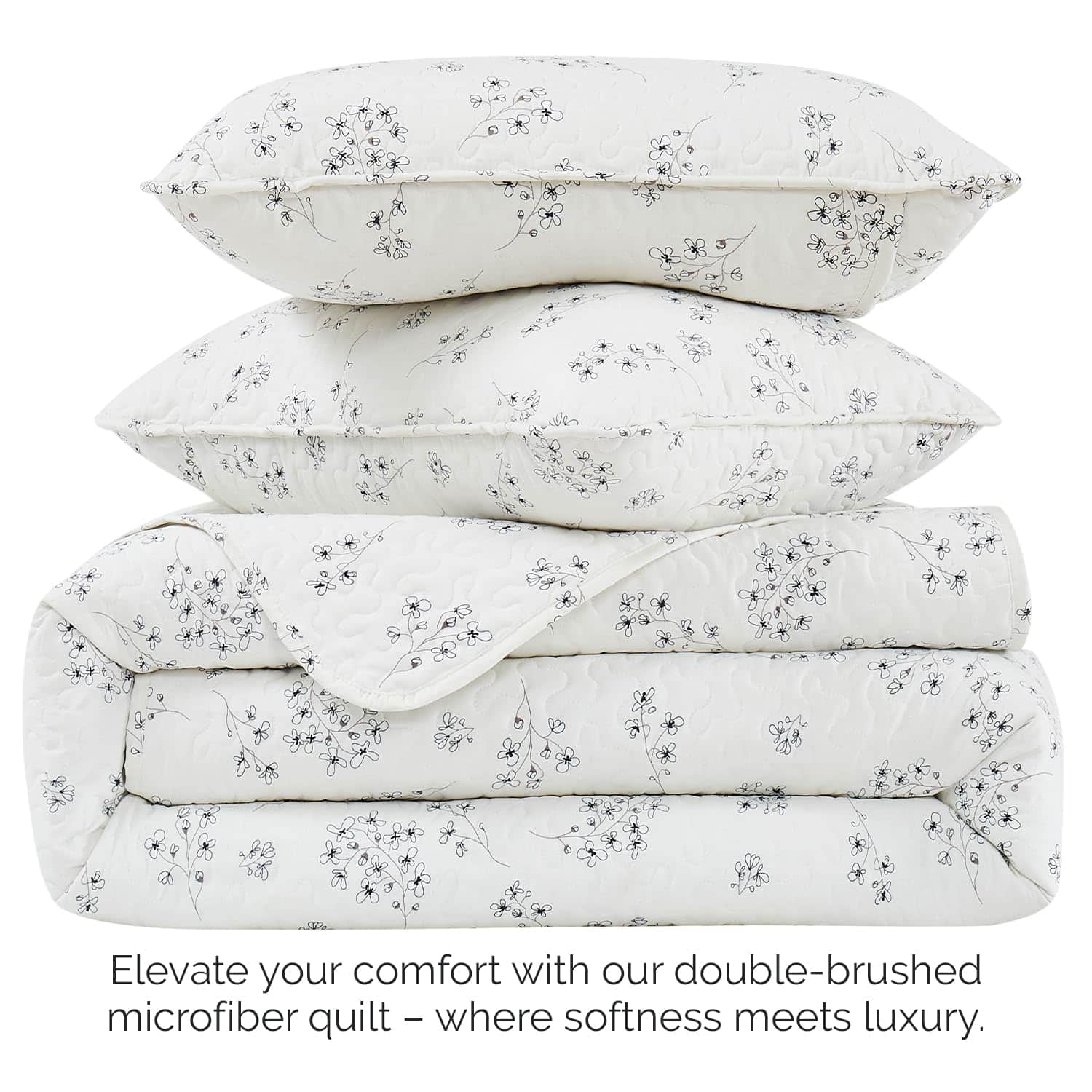 Juego de Cama de Edredón Oversized Quilt de Southshore Fine - Imagen 5