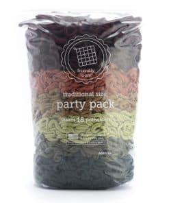 Kit de fiesta Friendly Loom Earthtones 7" tamaño