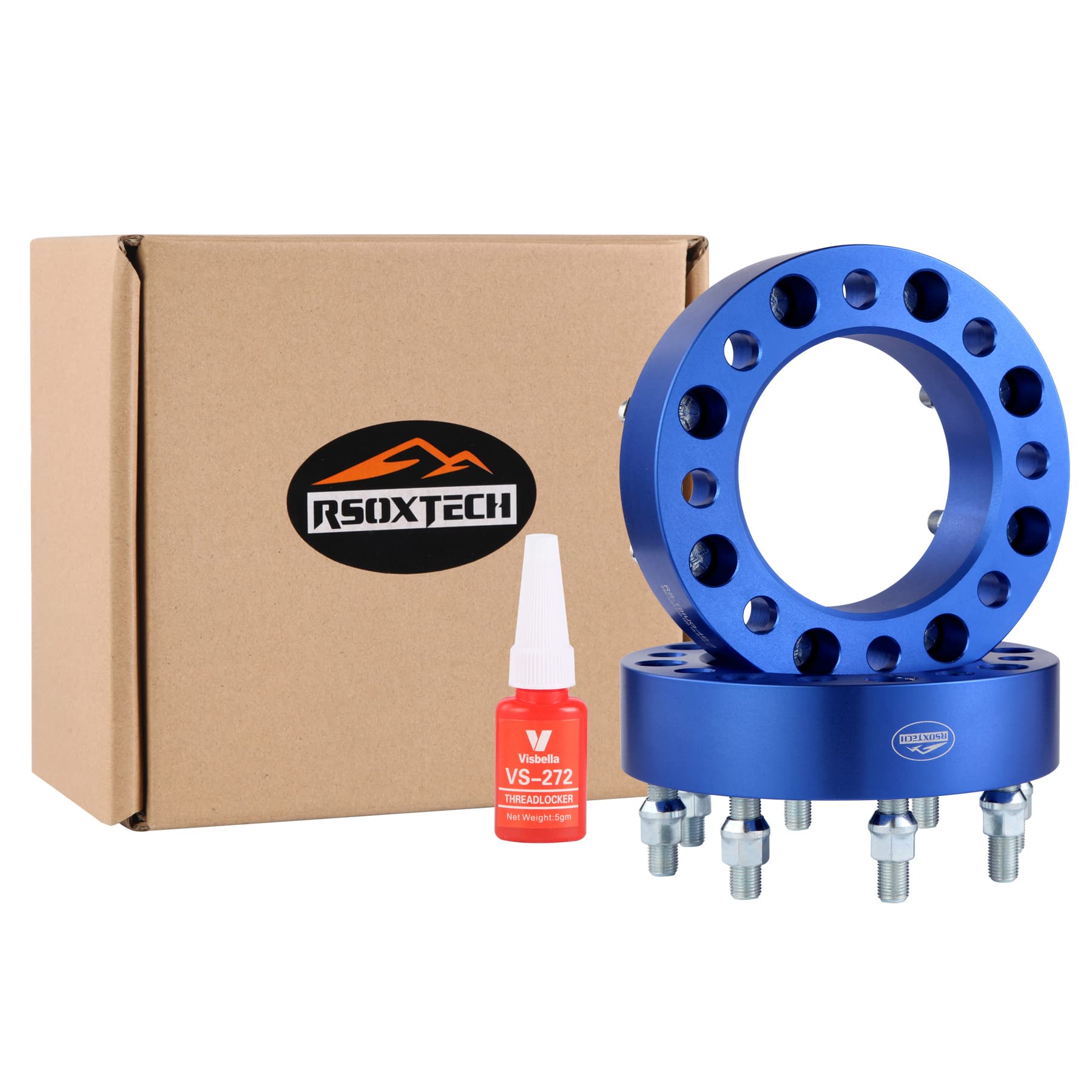 4pcs 8x6.5(165.1) Separadores de Rueda Forjada, Grosor de - Imagen 3