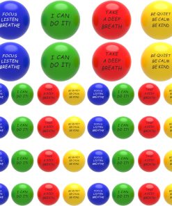 ALMAH Bolas de estrés motivacionales para niños y adultos