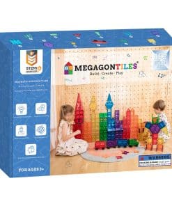 MEGAGONTILES 182PCS Premium Magnetic Tiles|Magnet