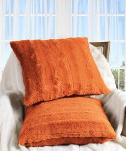 Almohadas Peludas de Piel Sintética Cheer Collection -