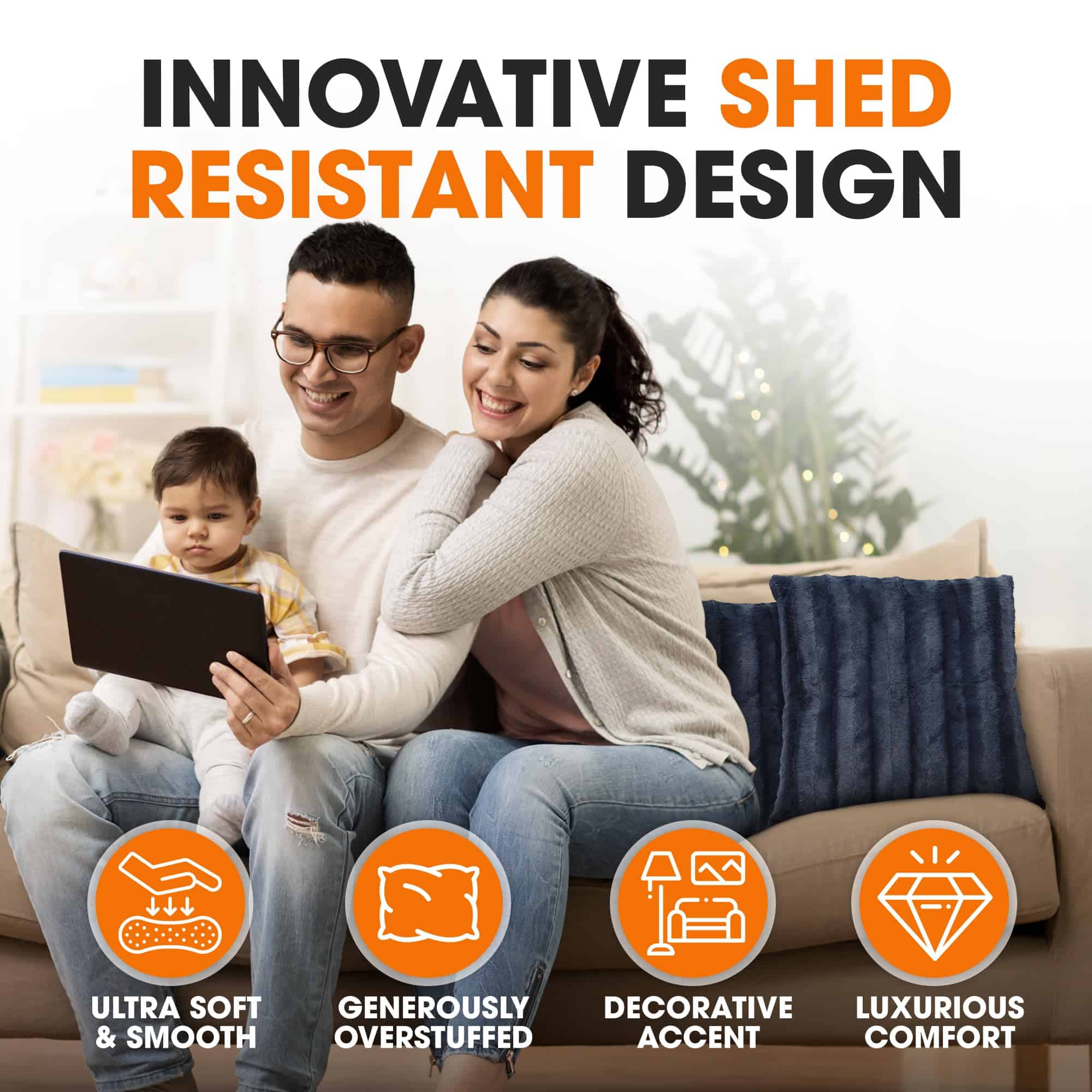 Almohadones de Piel Sintética Cheer Collection - Almohadas - Imagen 7