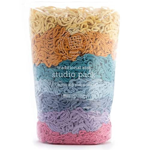 Kit de Telar Amigable 7" Tamaño Tradicional Botánicos por