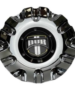 Centro de tapacubos cromo para ruedas Dub Royalty 36410-15