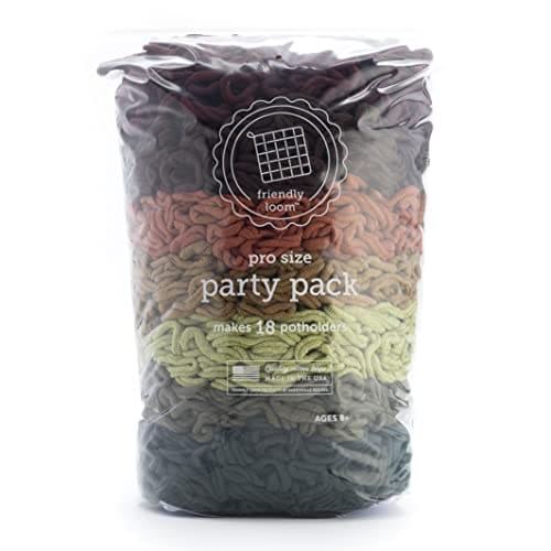 Set de Fiesta Friendly Loom Earthtones PRO Tamaño Hecho en