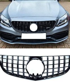 Parrilla Delantera Plateada para Mercedes Benz E W207 Coupe