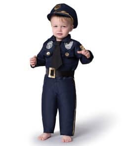 Disfraz de Policía para Bebé en -Azul Oscuro