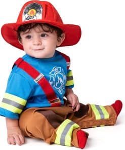 Disfraz de bombero para bebé Spooktacular Creations