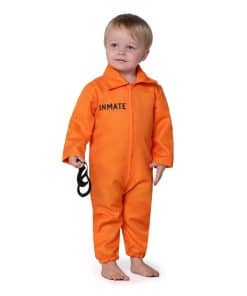 Disfraz de Preso Unisex para Bebés Spooktacular Creations,
