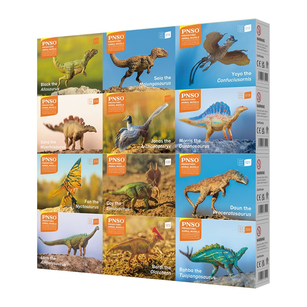 Set de Regalo de Modelos de Dinosaurios PNSO (Set de 24) - Imagen 5