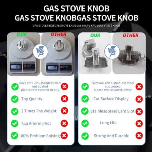 Perilla de estufa de gas GE versión más resistente - Imagen 3
