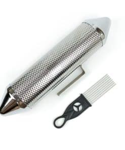 Guiró metálico LOONELO, Instrumento de percusión de acero