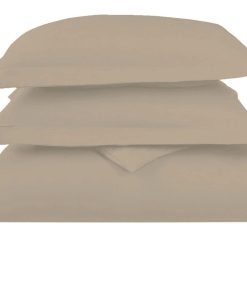 Set de Funda de Edredón 100% Algodón Puro Queen, 600 Hilos