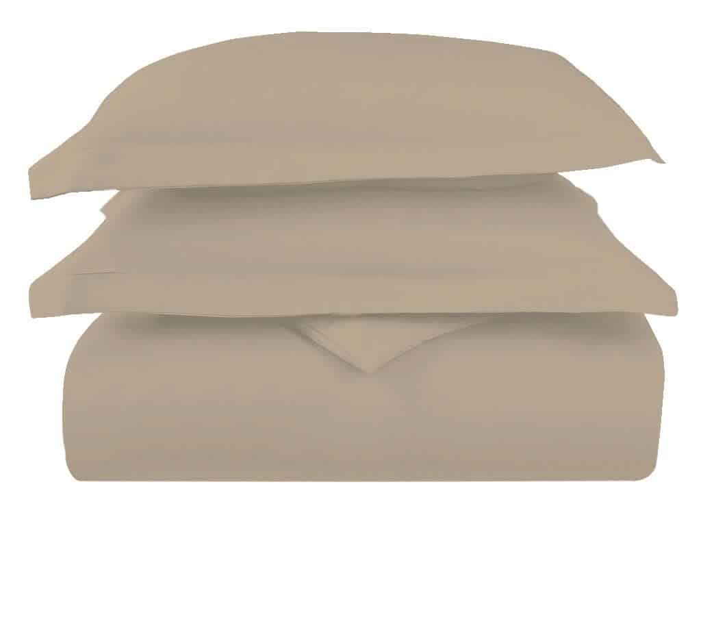 Set de Funda de Edredón 100% Algodón Puro Queen, 600 Hilos