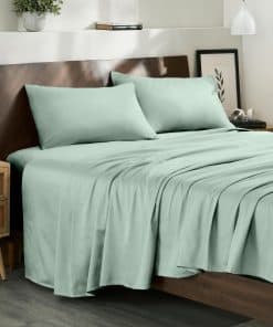 Juego de sábanas 100% algodón orgánico Split -Willow