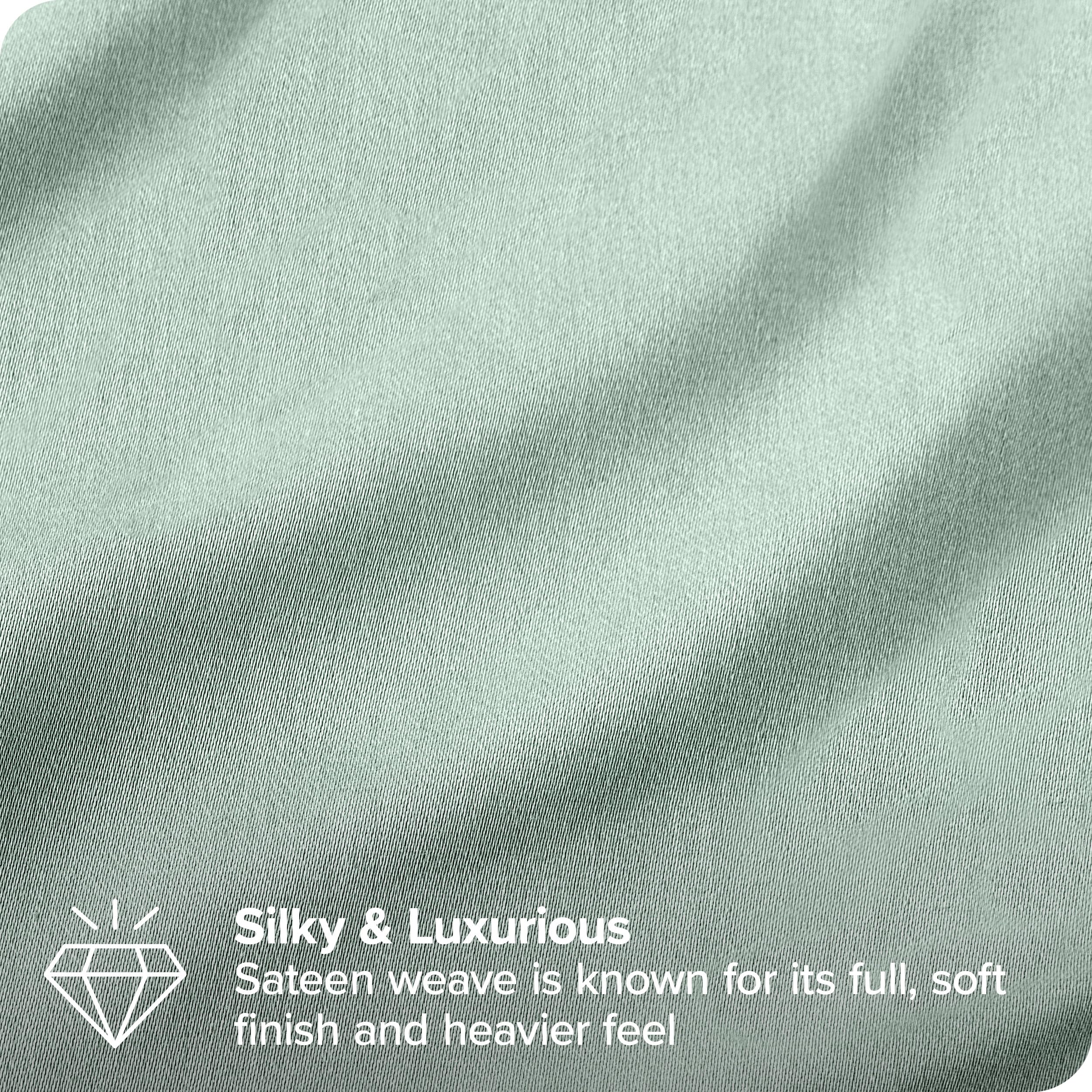 Juego de sábanas 100% algodón orgánico Split -Willow - Imagen 4