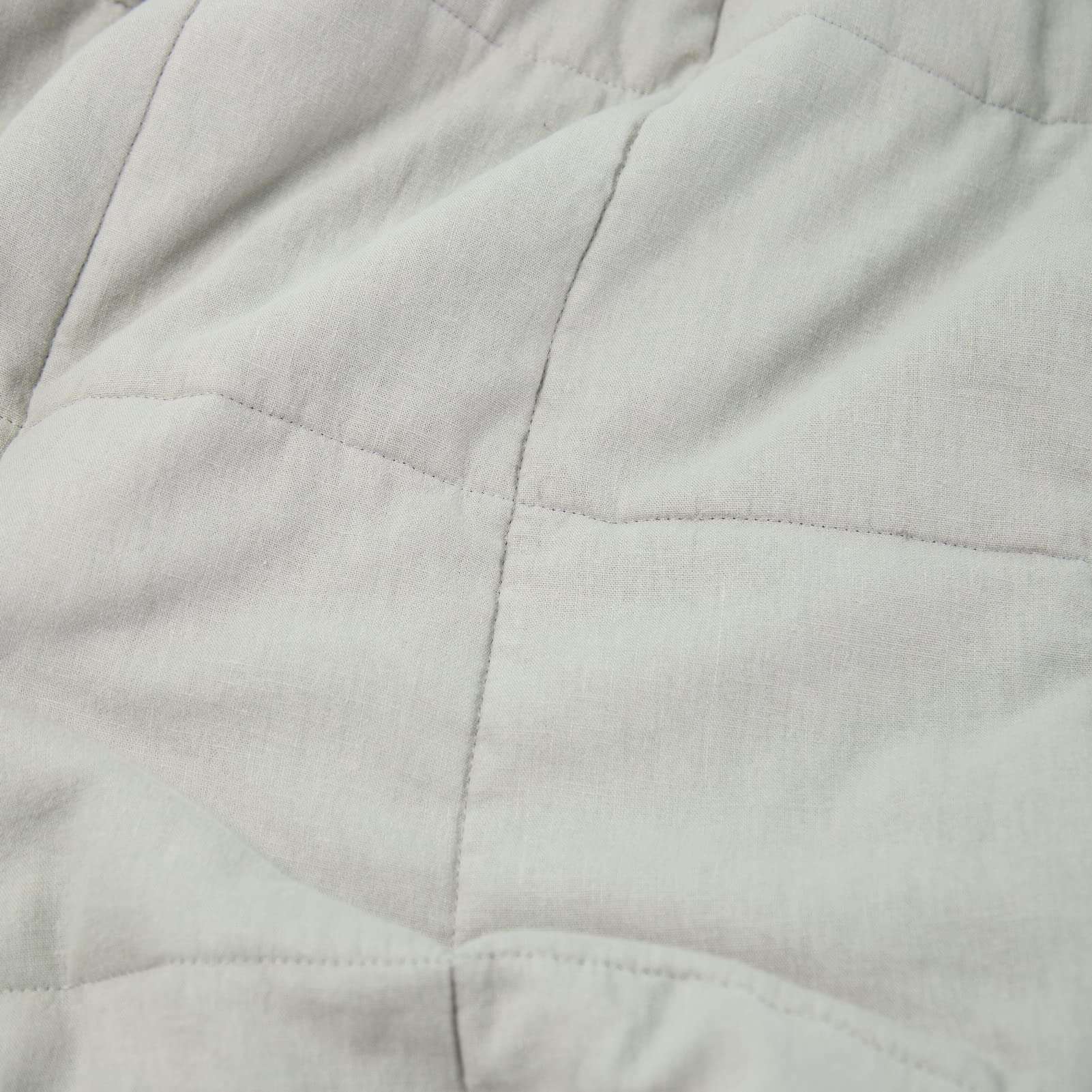 Juego de Edredón de Mezcla de Lino Stone Washed con - Imagen 5