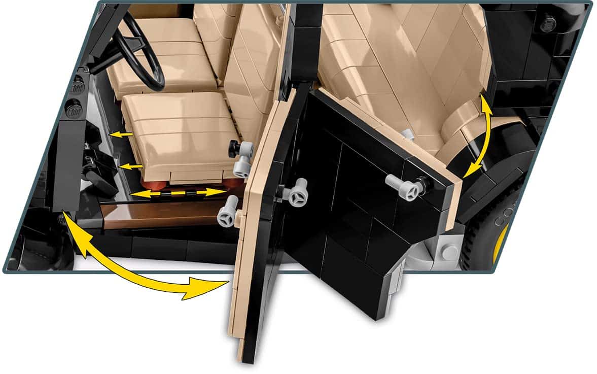 Vehículo COBI 1938 Citroen Traction Avant - Imagen 6