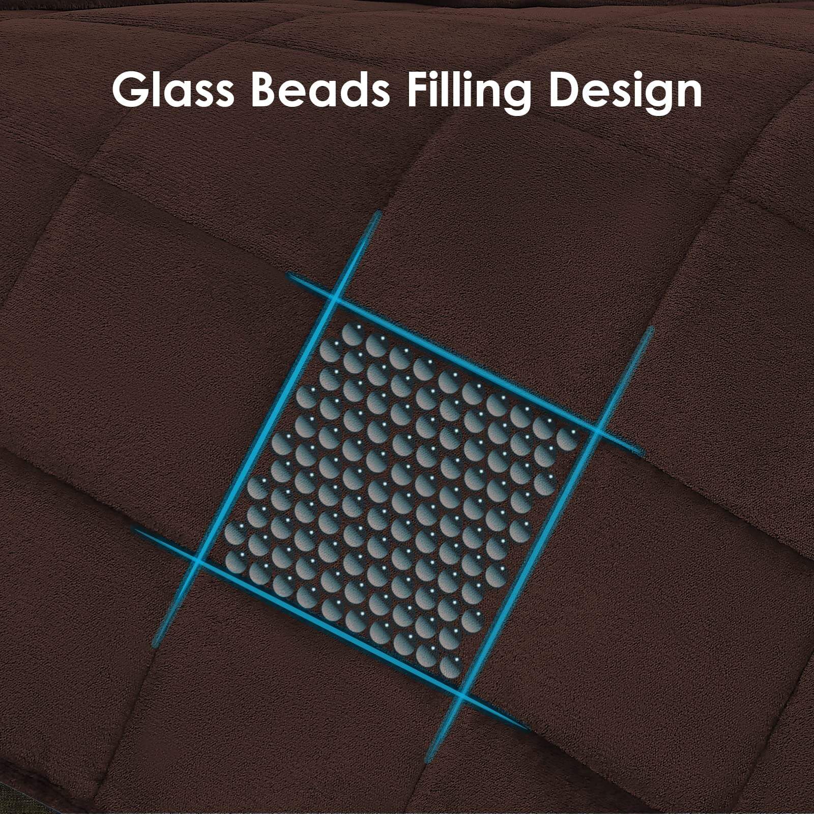 Manta ponderada de franela CYMULA para adultos 48x72 - Imagen 8