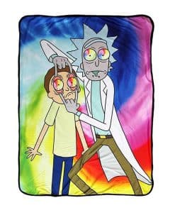 Manta JUST FUNKY Rick and Morty 45 x 60 pulgadas | Rick