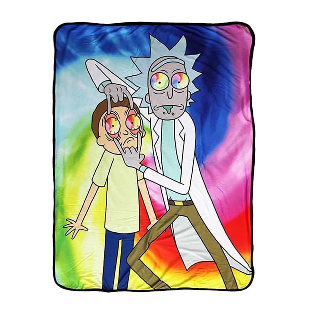 Manta JUST FUNKY Rick and Morty 45 x 60 pulgadas | Rick