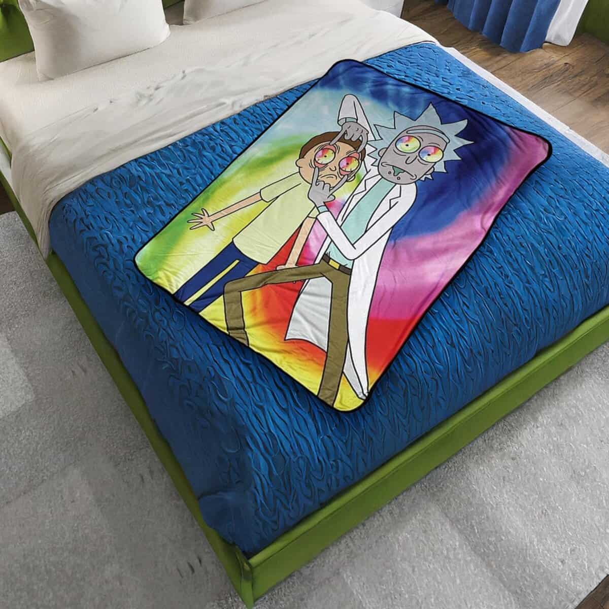 Manta JUST FUNKY Rick and Morty 45 x 60 pulgadas | Rick - Imagen 5