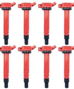8PCS ALTO RENDIMIENTO DE ENERGÍA BOBINAS DE ENCENDIDO ROJO