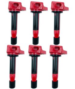 6PCS ALTA ENERGÍA ROJO TOP ARKAUTO BOBINA DE ENCENDIDO