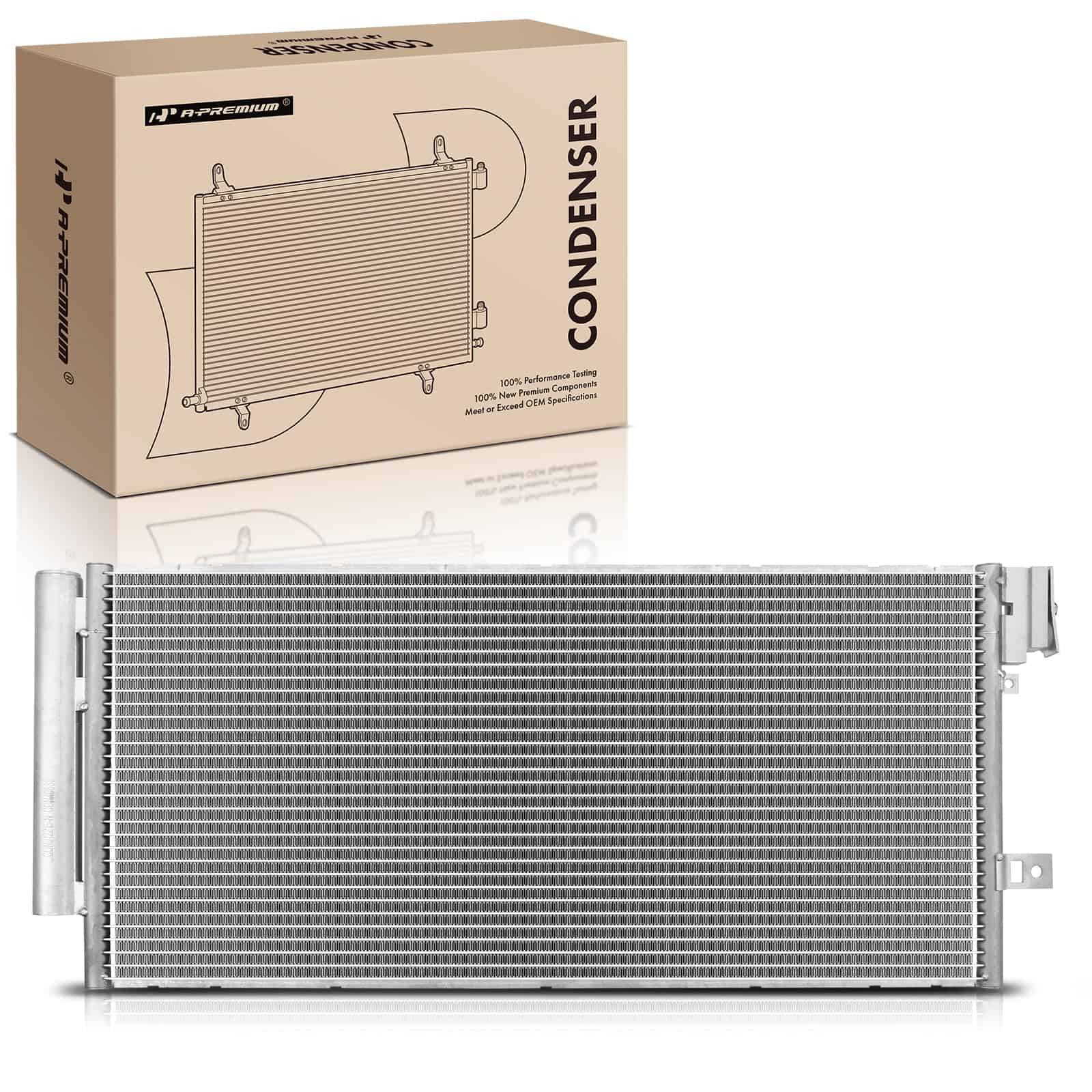 Condensador de Aire Acondicionado A-Premium Compatible con
