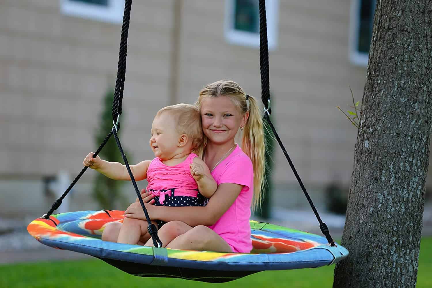 Columpio de Saucer Royal Oak, Gigante de 40 Pulgadas con - Imagen 7