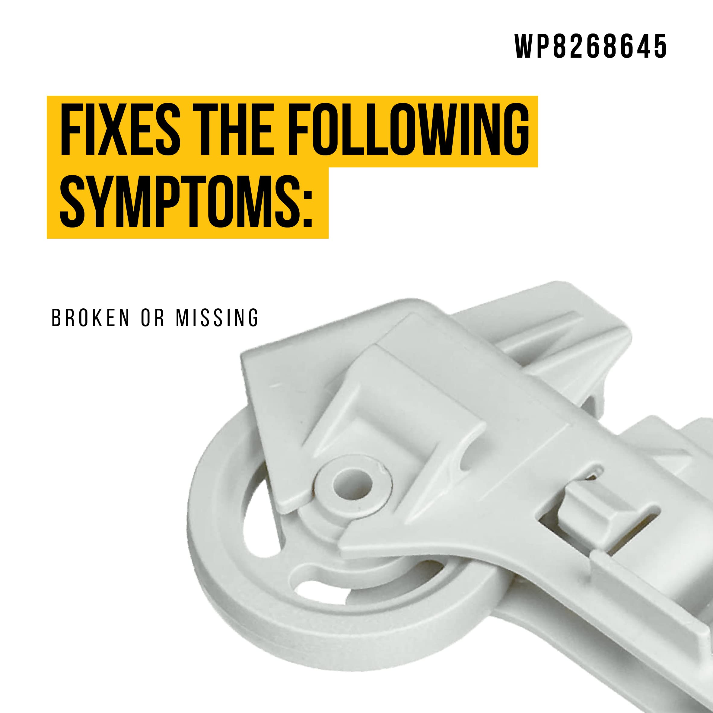 WP8268645 8268645 Rueda Inferior del Lavavajillas - - Imagen 4