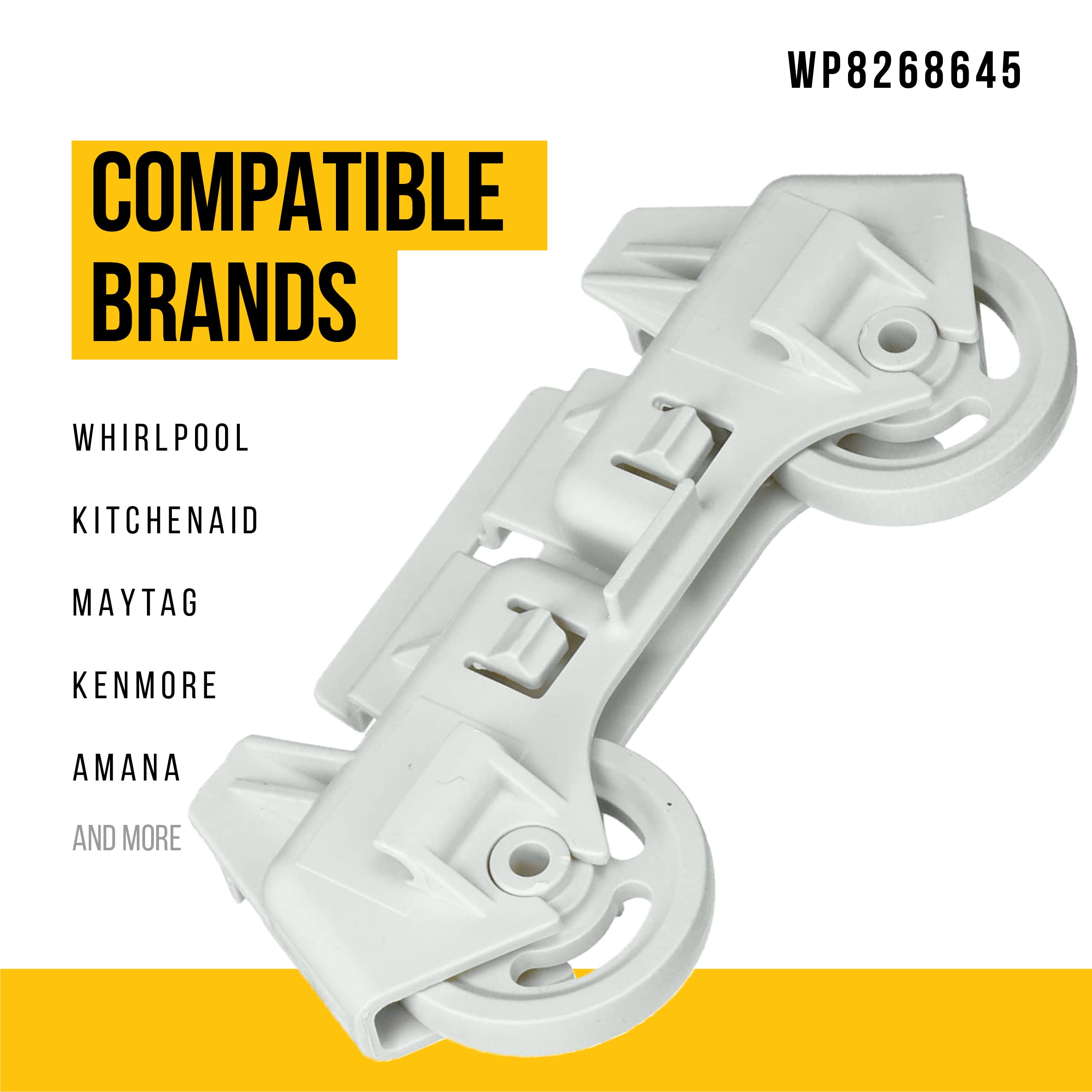 WP8268645 8268645 Rueda Inferior del Lavavajillas - - Imagen 3