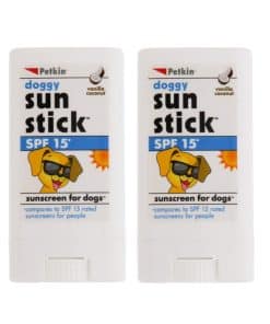 Protector Solar para Perros Petkin Sunstick, Paquete de 2 -