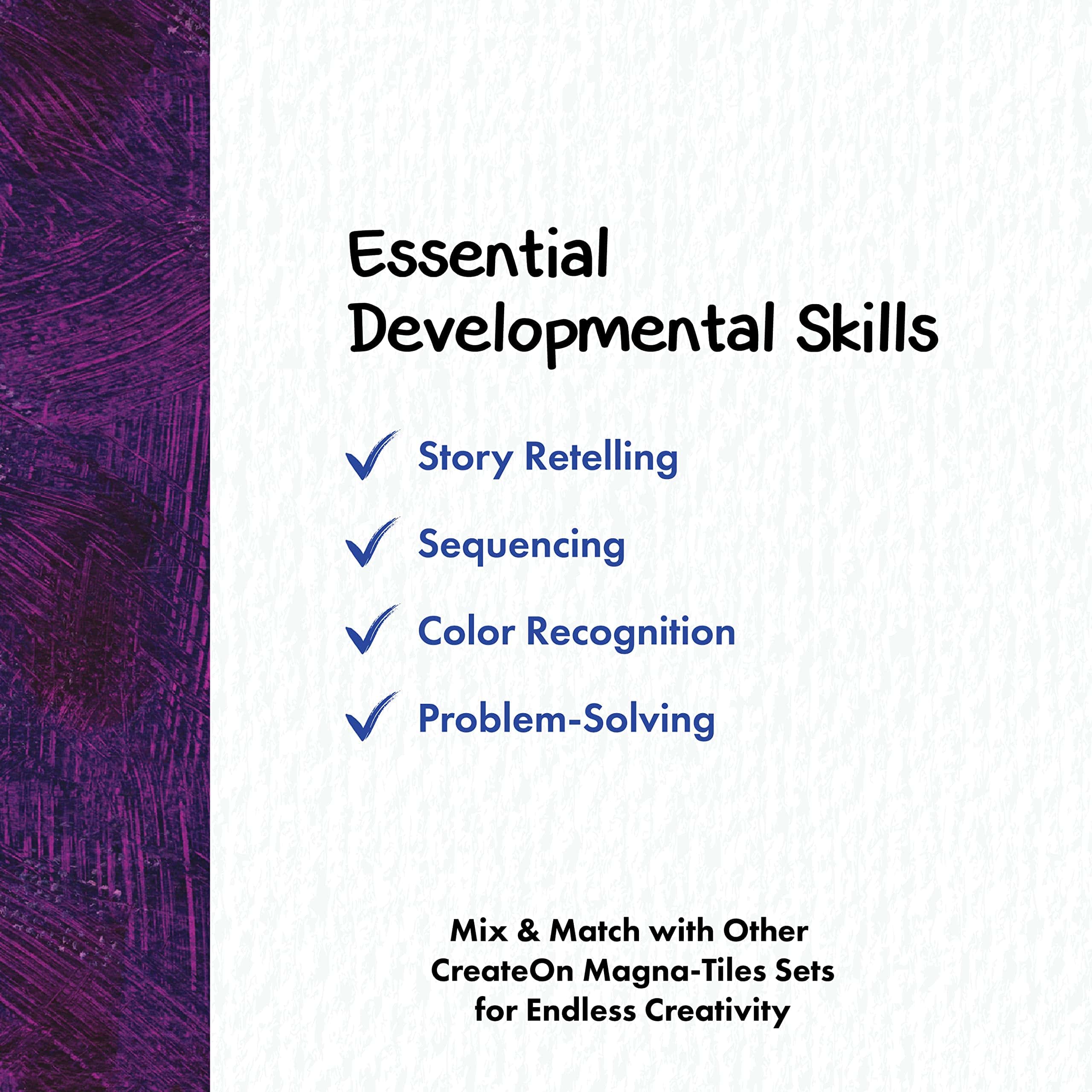 Set de Magna-Tiles CreateOn de Pies a Cabeza Eric Carle (La - Imagen 7