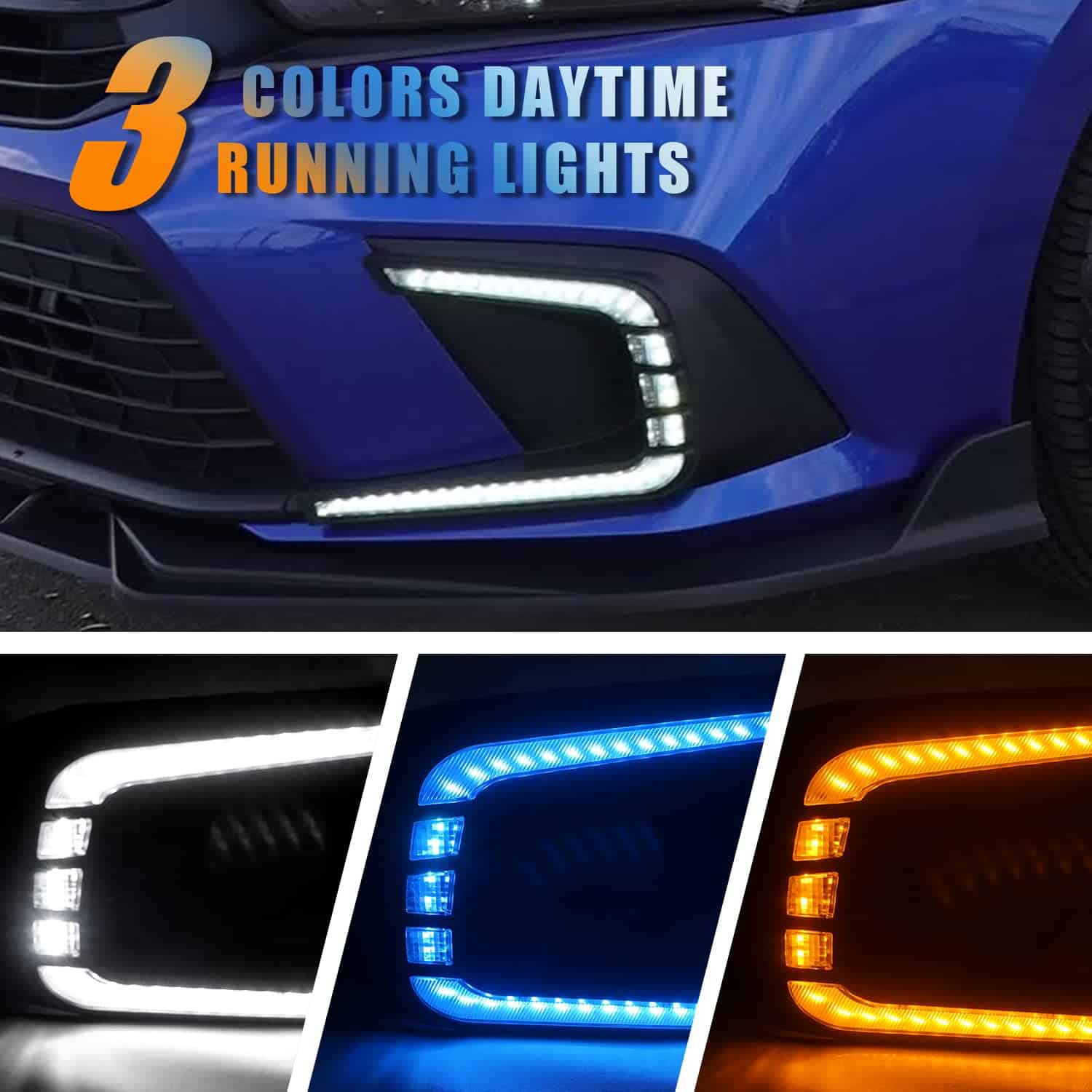 Luces LED para Niebla DRL COMZY para Honda Civic 2022 11ª - Imagen 6