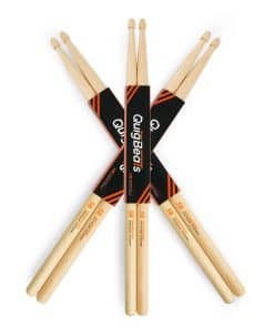 Baquetas QuigBeats, Palo de Rosa Premium 5B, Baquetas de