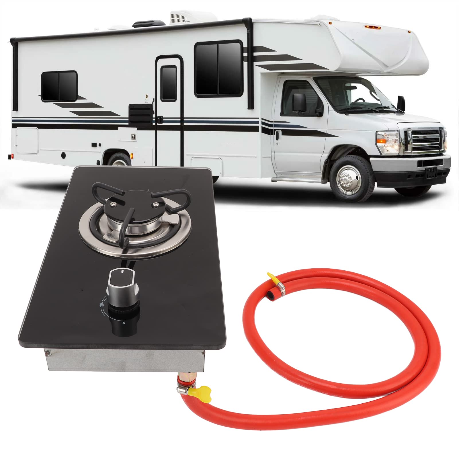 Placa de cocina a gas SUCIE de un solo quemador, 1.8Kw de - Imagen 8